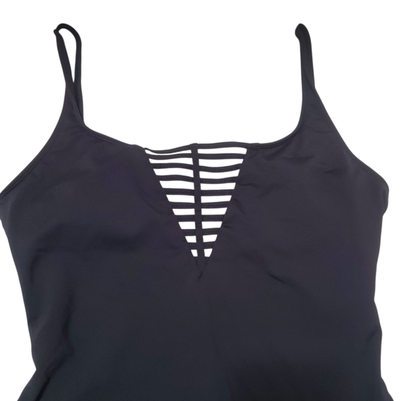 La Blanca Black One Piece Swimsuit Cutout Black 10 Bathing Suit Sexy - Picture 6 of 16